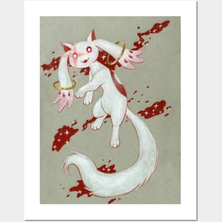 Entropy - Kyubey from Madoka Posters and Art